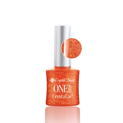 ONE STEP CRYSTALAC 1S10* - 4ML Szikrázó vérnarancs (nagycsillámos) főképe